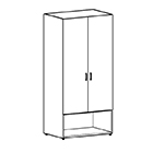 Double Door with Boot Base